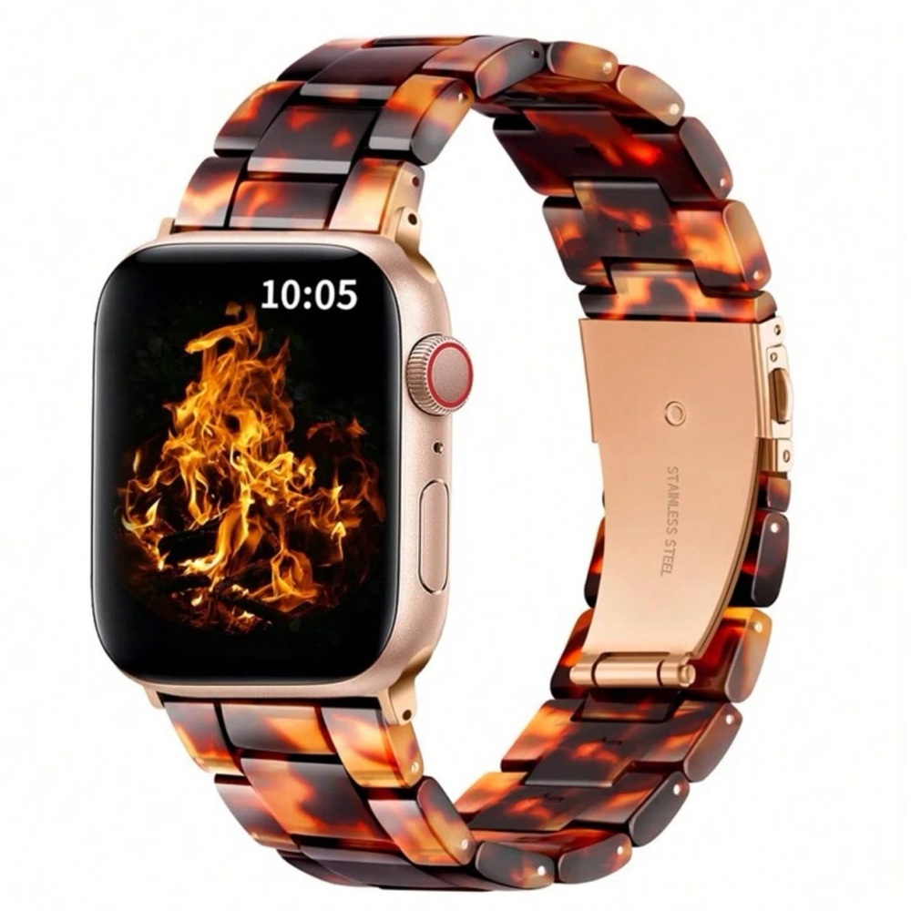 💃CLOSET CLEAR-OUT💃 🎋🎋🎋Faux Tortoise shell inspired AppleWatch Band 🎋🎋🎋